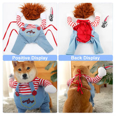 Funny Halloween Pet Dog Costume (Medium Size)