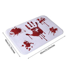 Halloween Bloody Door Mat