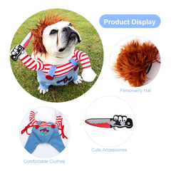 Funny Halloween Pet Dog Costume (Medium Size)